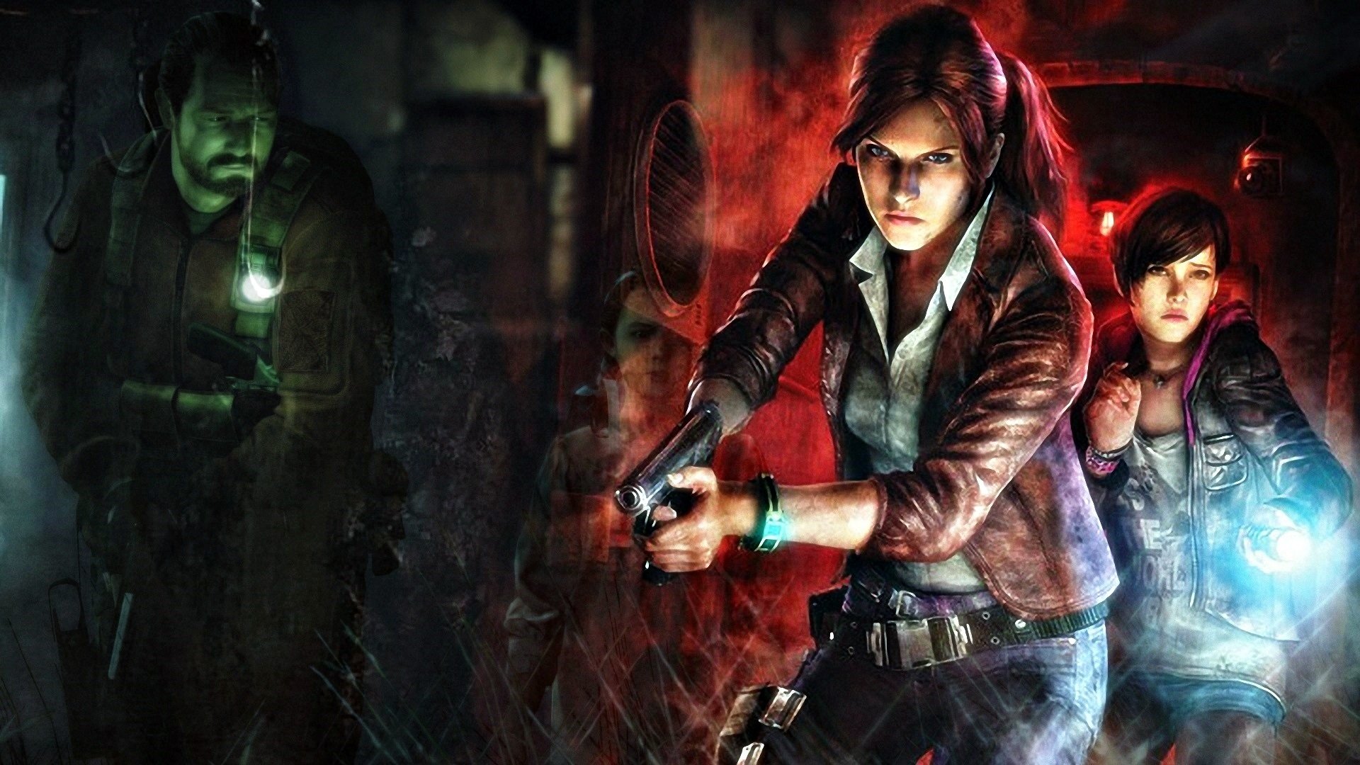 Barry e Claire di Resident Evil 1 e 2 imbracciano le armi