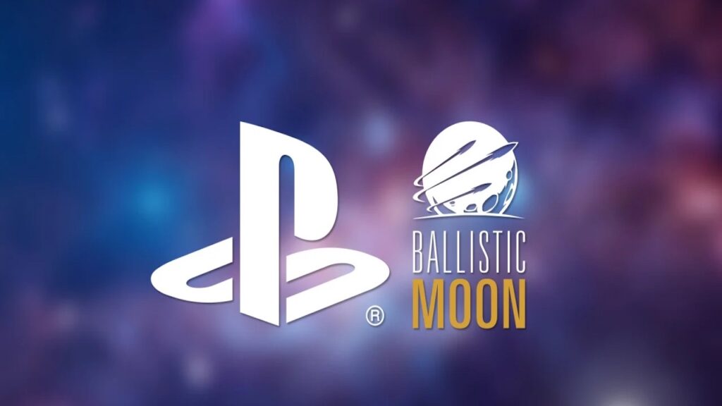 Il logo di PlayStation e Ballistic Moon
