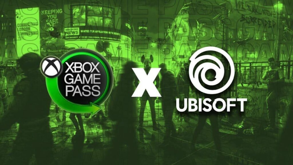 Il logo di Xbox Game Pass ed Ubisoft+