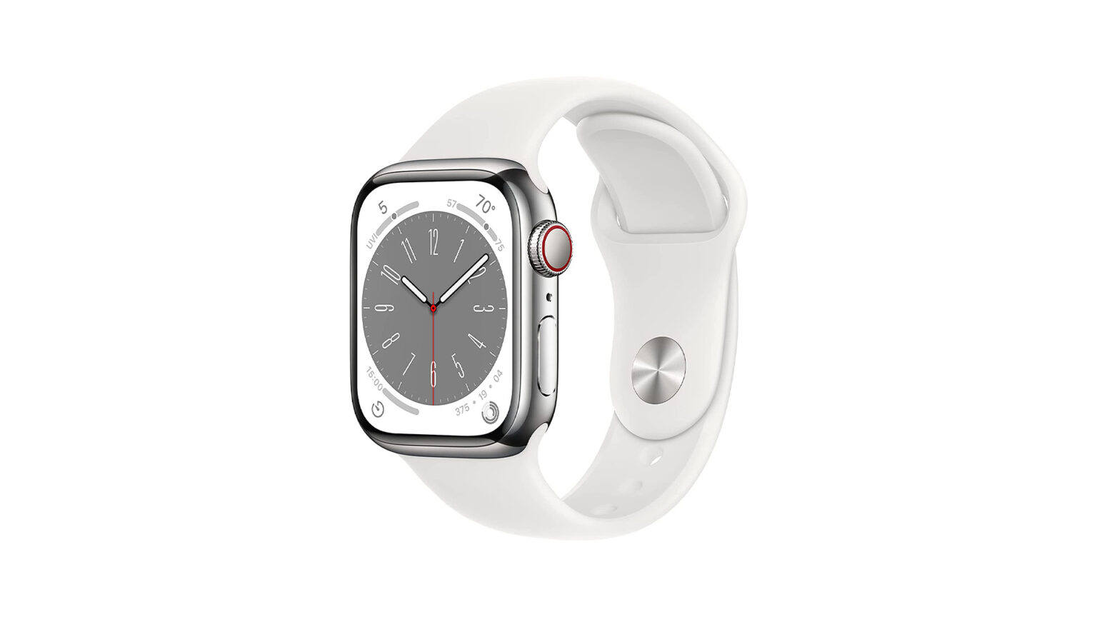 Apple Watch Series 4 (GPS + Cellulare) Bianco