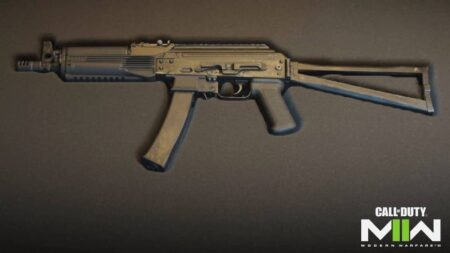 Il Vaznev-9K di Call of Duty: Modern Warfare II in primo piano