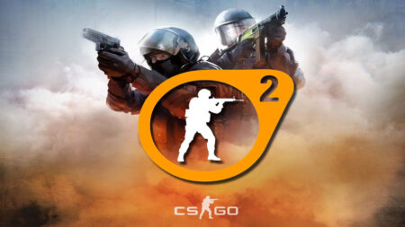 Due soldati con il logo di Counter Strike 2