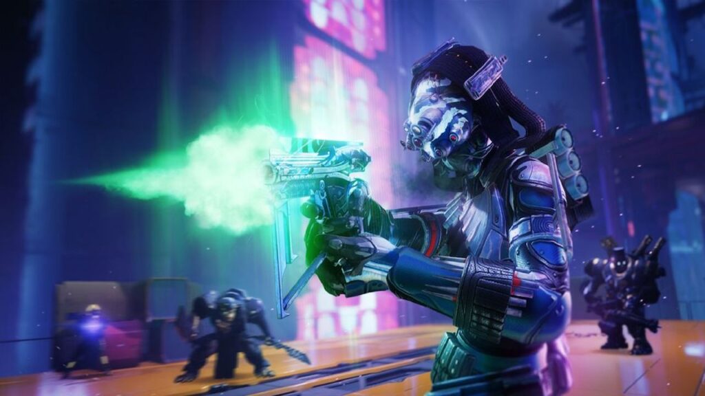 Un Cacciatore di Destiny 2 in primo piano