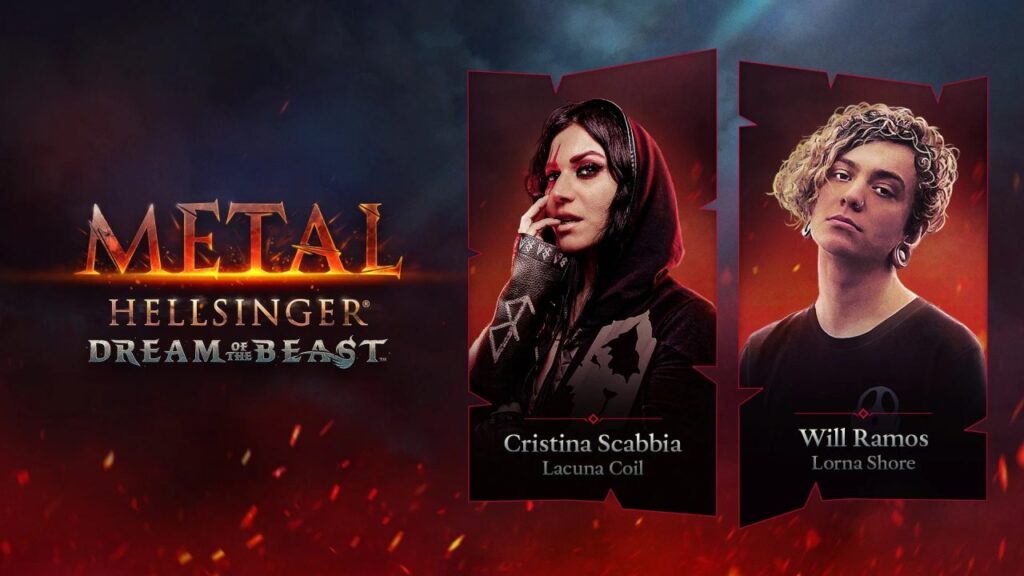 Cristina Scabbia e Will Ramos nel DLC Dream of the Beast di Metal: Hellsinger