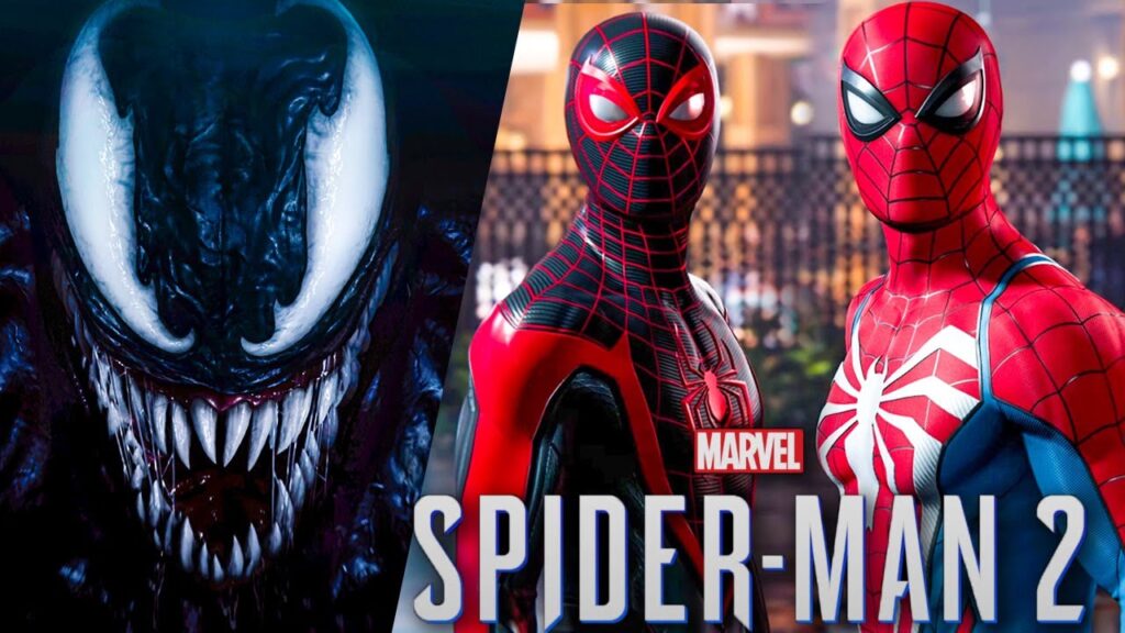 Venom ed i due Uomo Ragno di Marvel's Spider-Man 2