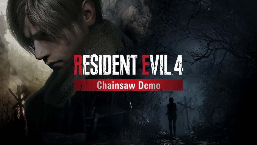 Leon di Resident Evil 4 Remake Chainsaw Demo