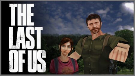 Joel ed Ellie di The Last of Us in versione PS1
