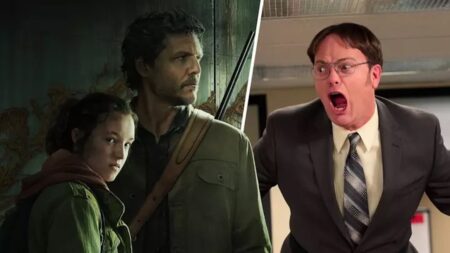 Joel ed Ellie di The Last of Us Serie TV al fianco di Rainn Wilson di The Office