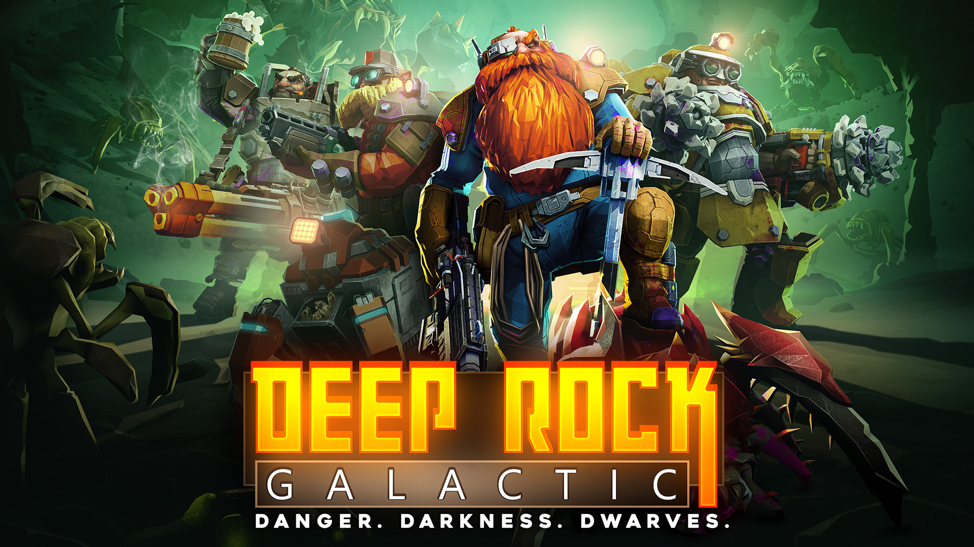 Deep Rock Galactic copertina