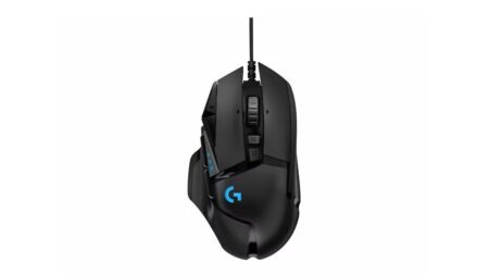 Mouse da gaming Logitech G502 HERO di colore nero