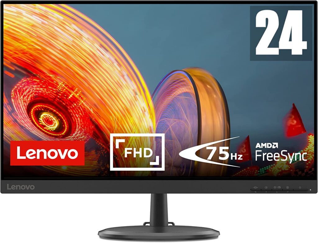 Monitor Lenovo C24-25 2022 23.8'' Nero