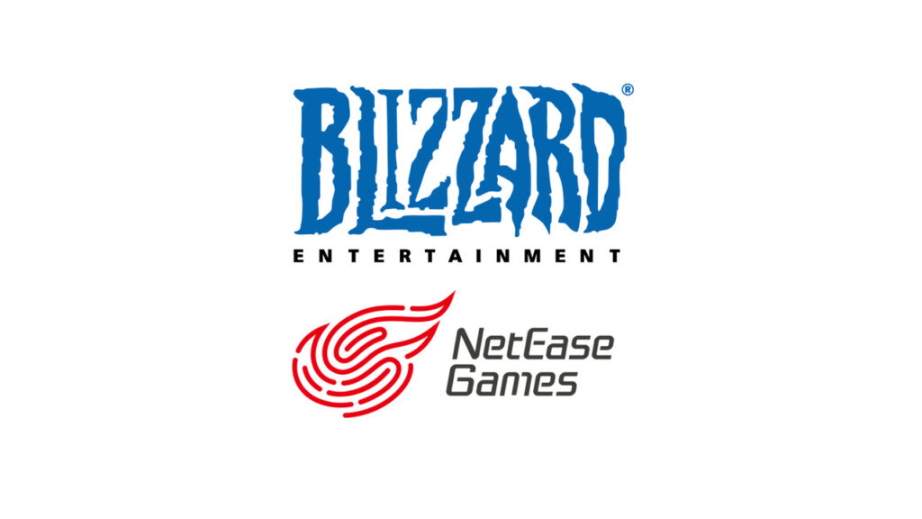 I loghi di Blizzard e NetEase