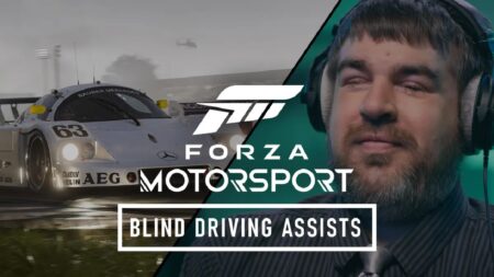forza motorsport accessibilità non vedenti