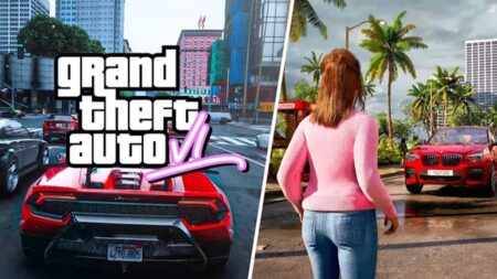 La protagonista di GTA VI con al fianco una macchina
