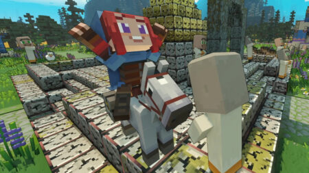 Minecraft Legends cavallo
