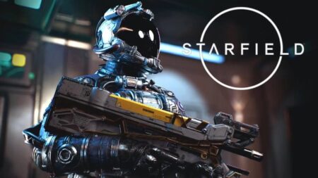 Il protagonista di Starfield in primo piano