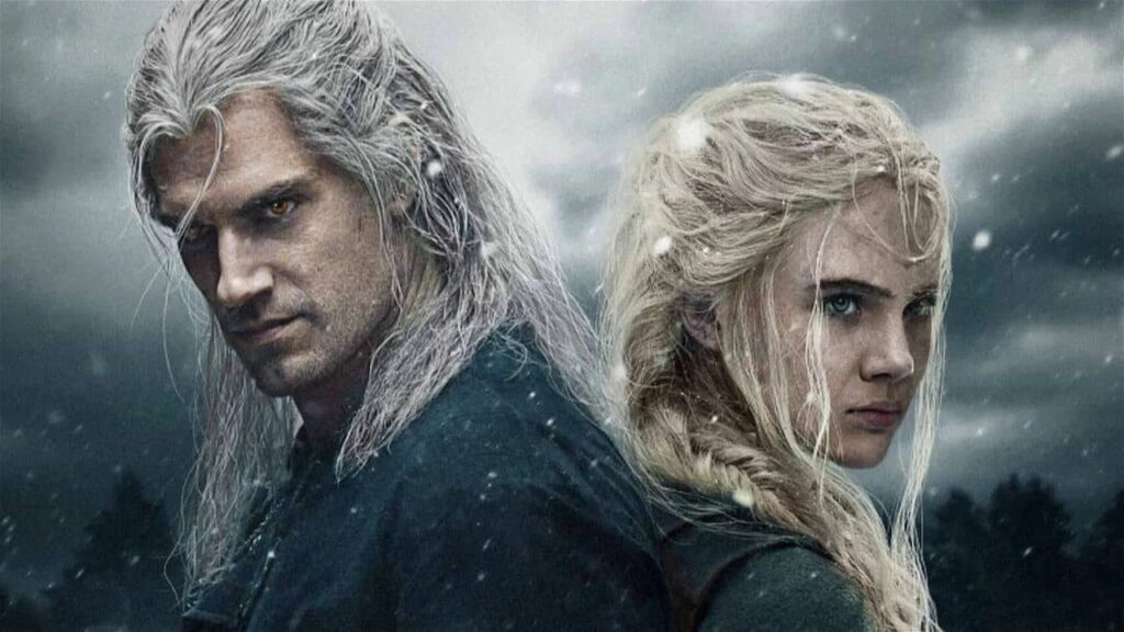 Geralt e Ciri di The Witcher di Netflix