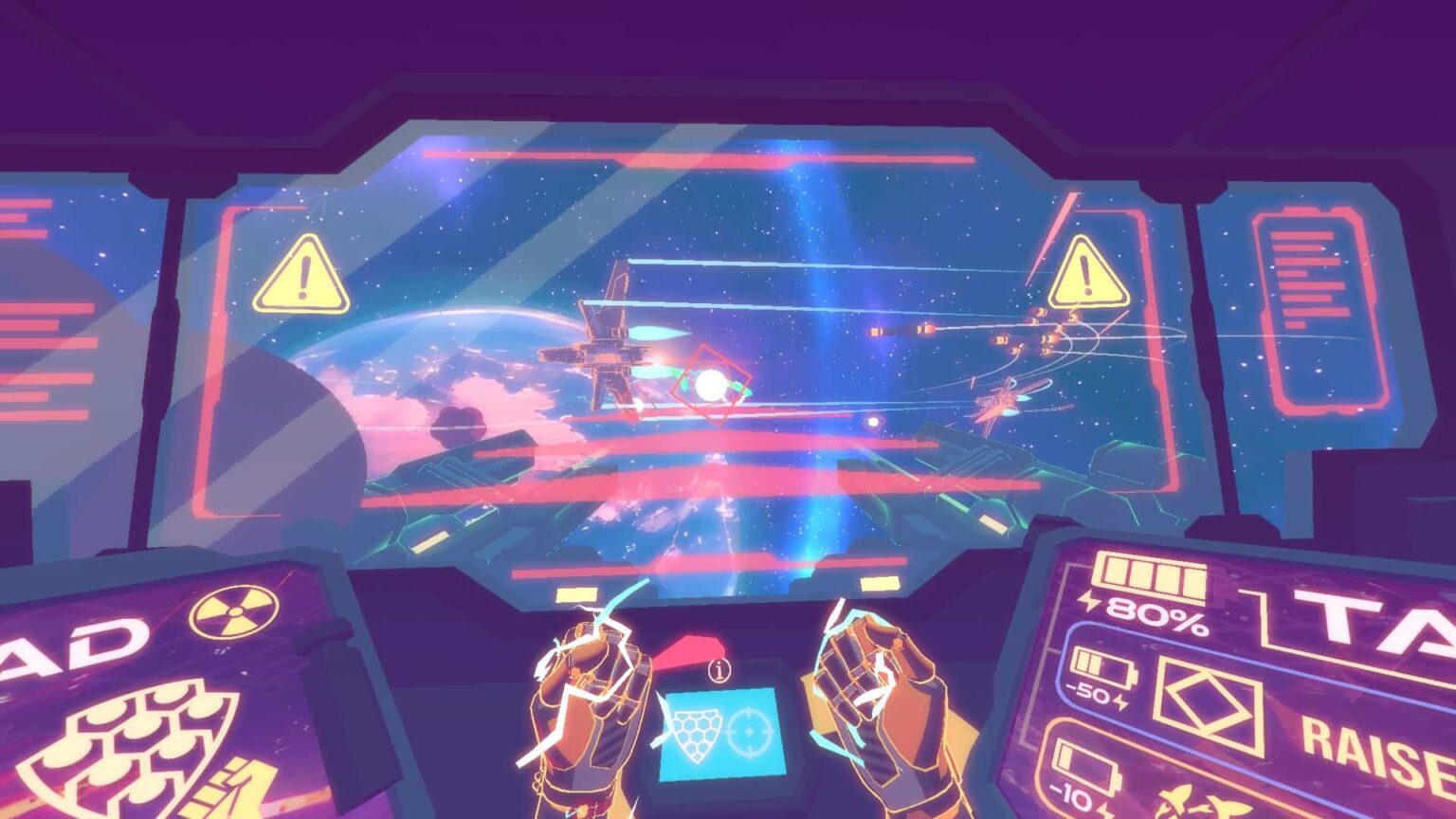 Rogue Ascent VR Spaceship
