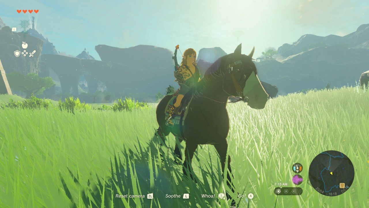 Link a cavallo