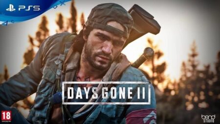 Il protagonista di Days Gone 2 con il logo fan made