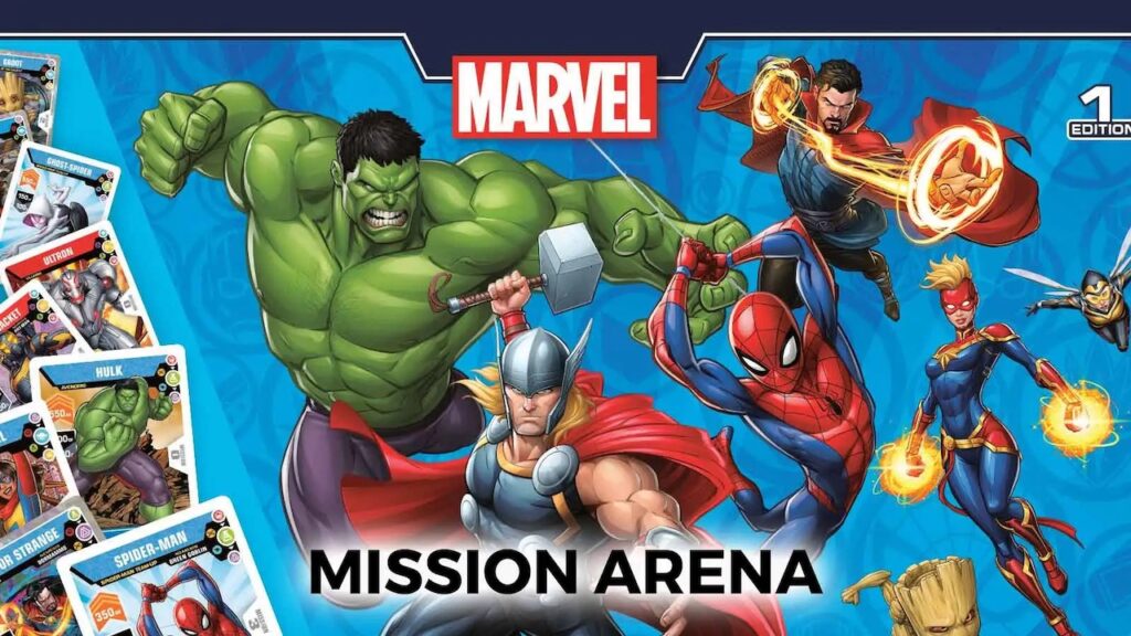 I personaggi di Marvel Mission Arena Trading Card Game