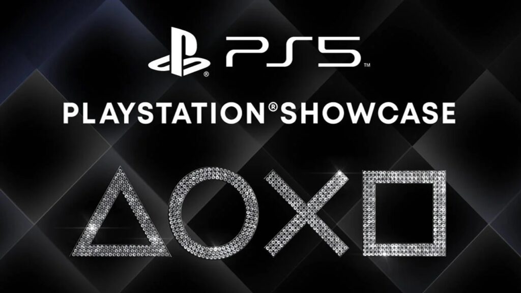 Il logo di PS5 e del PlayStation Showcase