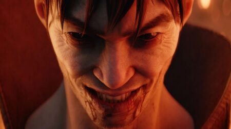 Un vampiro di Redfall in primo piano