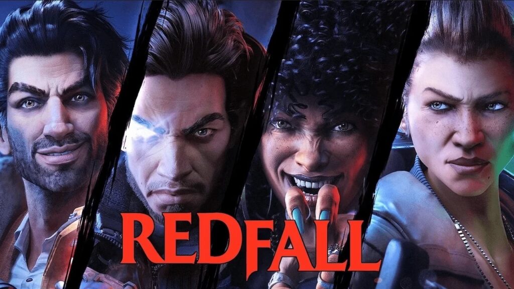 I quattro protagonisti di Redfall uno al fianco all'altro