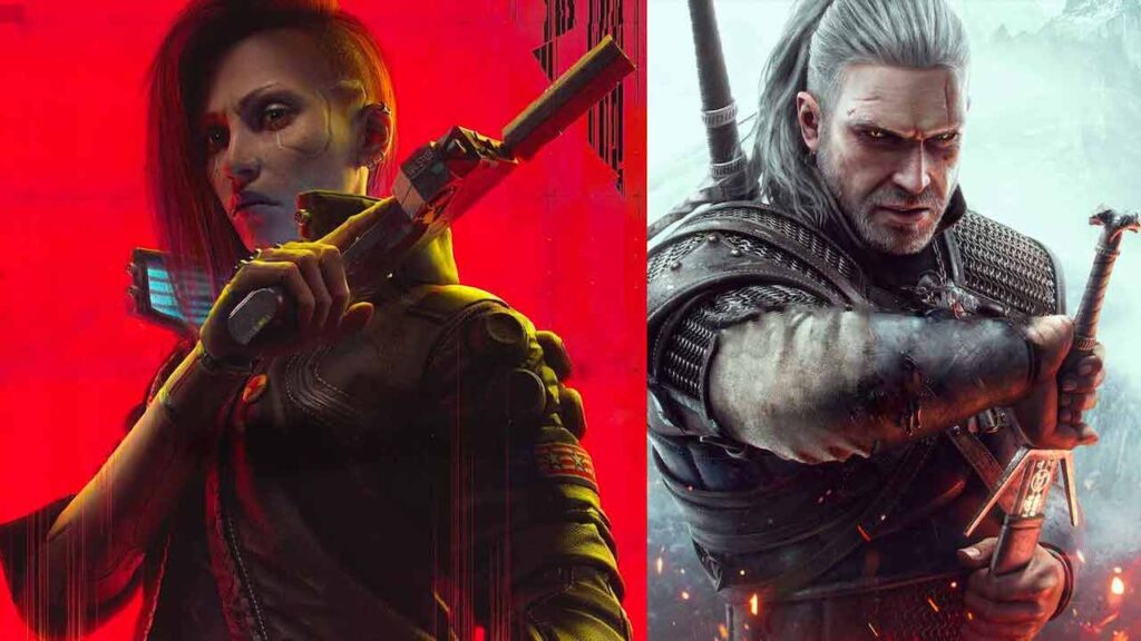 La protagonista di Cyberpunk 2077: Piantom e Geralt di The Witcher 3