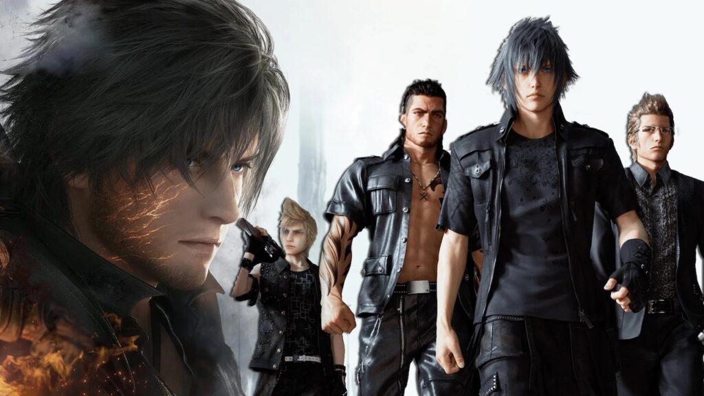 Clive di Final Fantasy 16 con al fianco Noctis ed i suoi compagni di FF 15