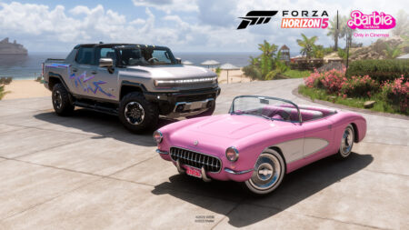 Le nuove auto di Barbie e Ken di Forza Horizon 5