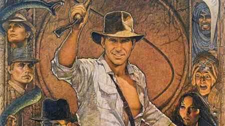 Un murales dedicato ad Indiana Jones