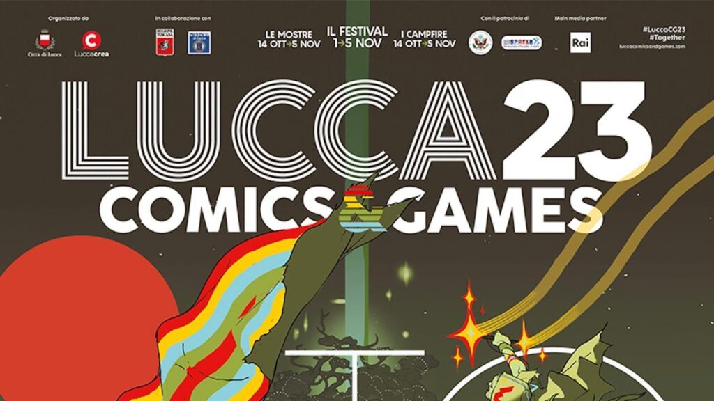 Il logo del Lucca Comics & Games 2023