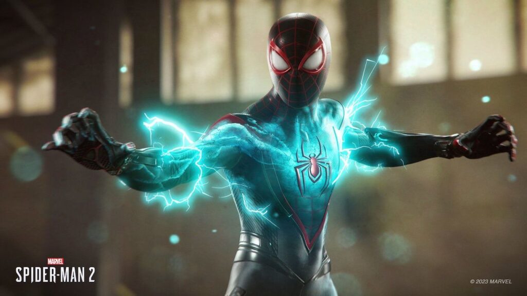 Miles Morales di Marvel's Spider-Man 2