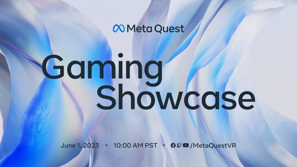 Il logo del Meta Quest Gaming Showcase 2023