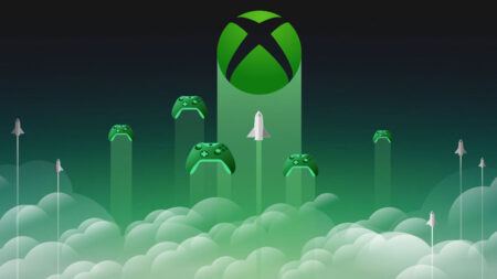 I loghi di Xbox Cloud Gaming in cielo tra le nuvole