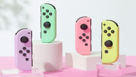 I nuovi Joy-Con di Nintendo Switch con colore pastello