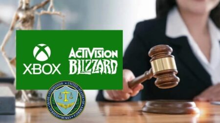 FTC, respinta la mozione per attendere l’esito dell’appello contro la sentenza Il logo dell'FTC logo xbox e giudice con martello