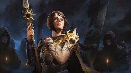 Un personaggio di Baldur's Gate 3 in primo piano