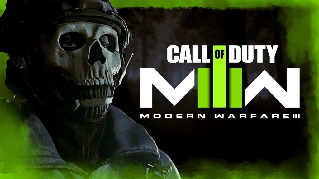 Ghost con il logo di Call of Duty: Modern Warfare 3