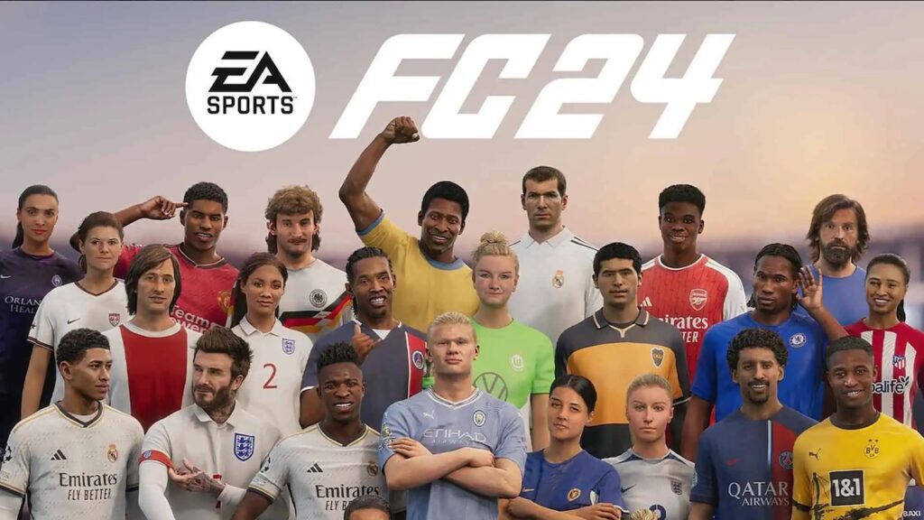 I vari calciatori dell'edizione Ultimate Edition di EA Sports FC 24