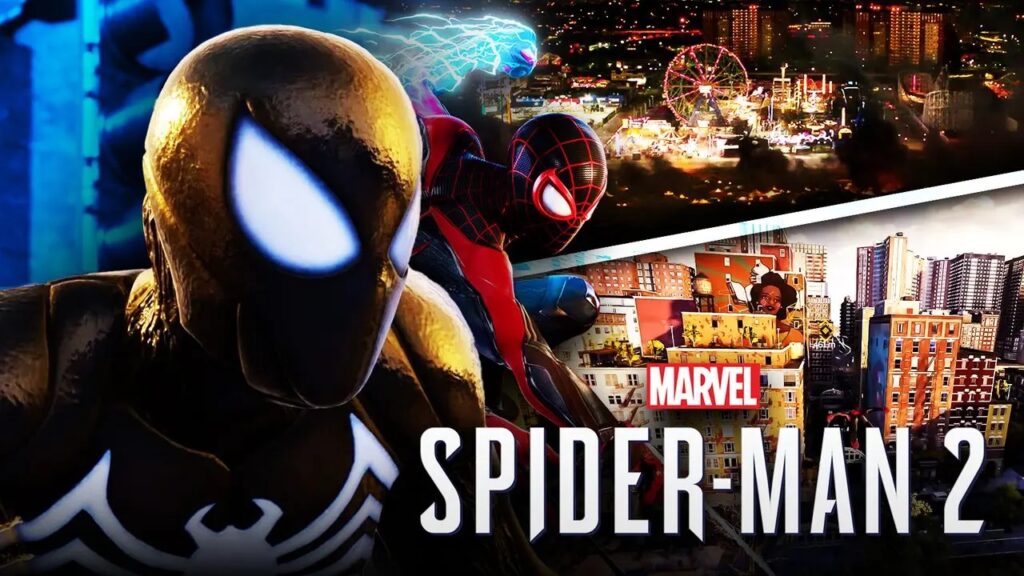 I due uomini ragno di Marvel's Spider-Man 2