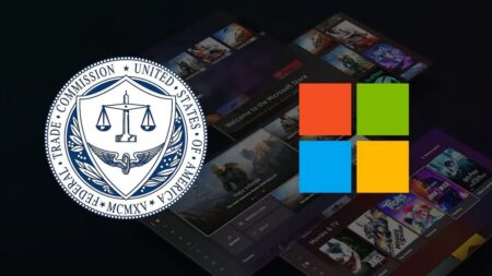 Il logo di FTC e Microsoft