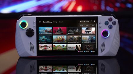 ROG Ally con dentro alcuni giochi di Xbox
