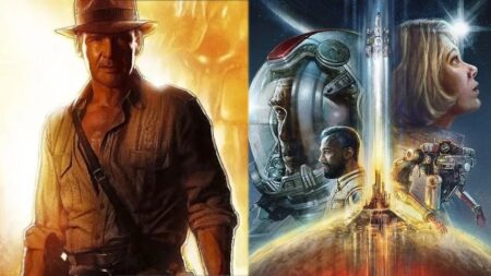 Starfield ed Indiana Jones su PS5 avrebbero venduto 10 milioni di copie, secondo Microsoft Indiana Jones con al fianco i protagonisti di Starfield