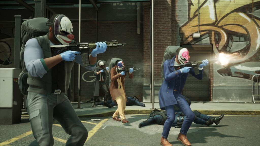 Banda di ladri di Payday 3 combatte con le forze dell'ordine