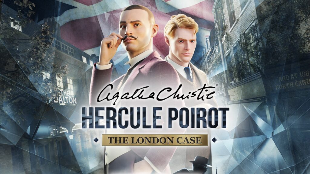 Hercule Poirot e Mr Hastings in posa