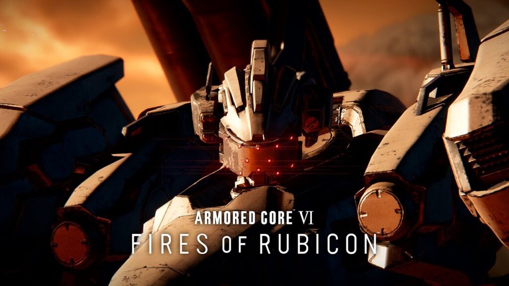 Un robot di Armored Core 6: Fires of Rubicon in primo piano