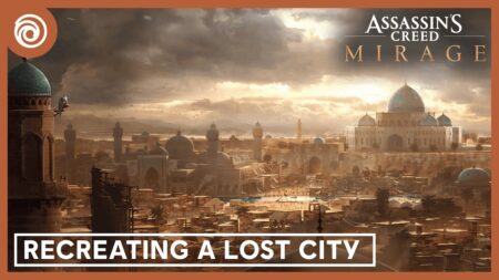 Il logo di Assassin's Creed Mirage dedicato alla città di Bagdad
