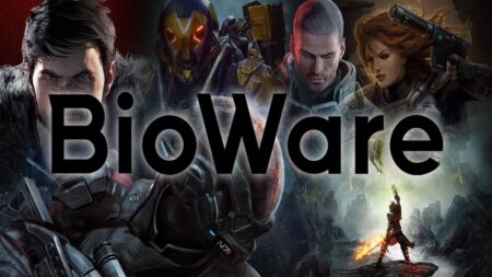 BioWare: 50 licenziamenti e Mass Effect in pre-produzione, il team è in difficoltà? Il logo di BioWare con dietro i personaggi dei giochi dello studio